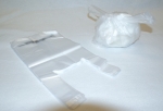 Unscented/Clear Disposal Bags. 2,500/case